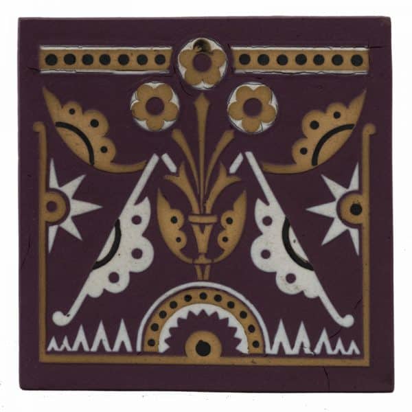  A rare Minton & Co.tile-0 